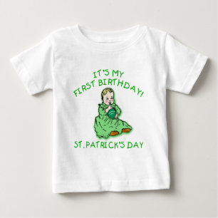 Det är min första födelsedagst patricks t-shirt