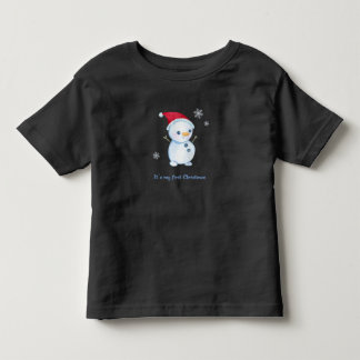 Det är min första jul barn t-shirt
