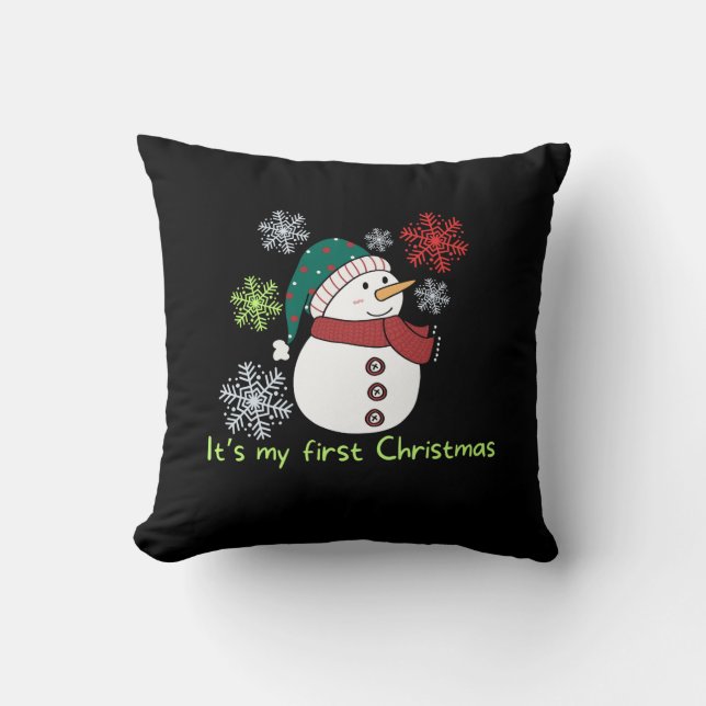 Det är min första jul kudde (Framsida)