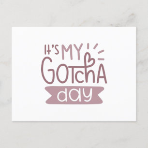 Det är min gotchadag vykort
