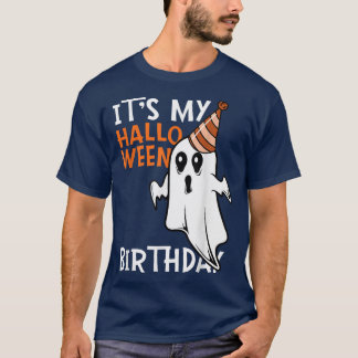 Det är min Halloween Birthday Boo Ghost Bday på Ha T Shirt
