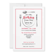 Det är min Kom på födelsedagen med min middag