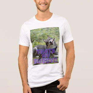 Det är min kompis Retro Synthwave Husky Hund Foto T Shirt
