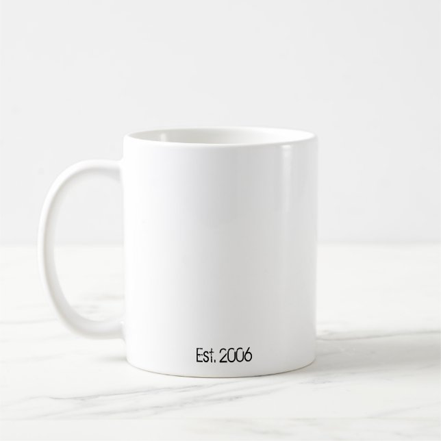 Det är min kusin Tecknad Kaffe koppar (Vänster)