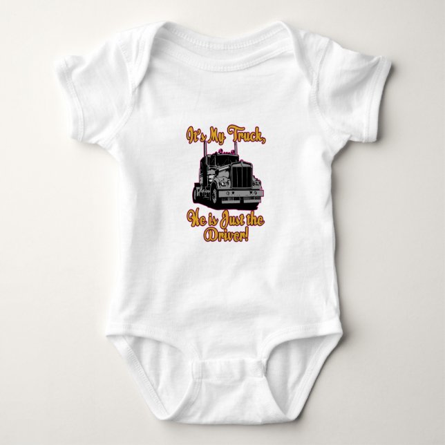Det är min Lastbil Tee Shirt (Framsida)