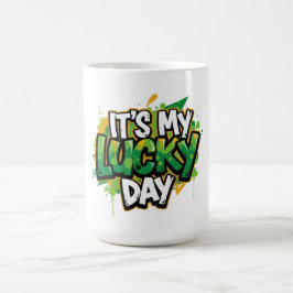 Det är min lyckliga dag St. Patrick's Day Kaffemugg