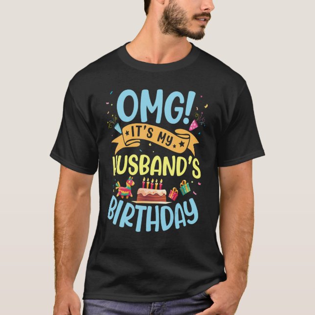 Det är min Make Borgdag Lycklig för mig T Shirt (Framsida)