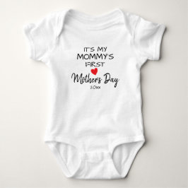 Det är min mammas första mors dag t shirt