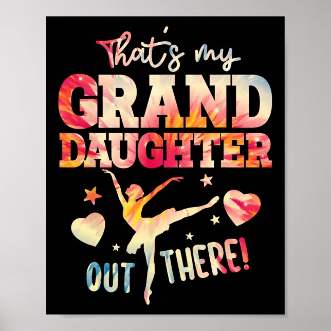 Det är min mordotter där ute, Ballet Dancing Poster (Framsidan)
