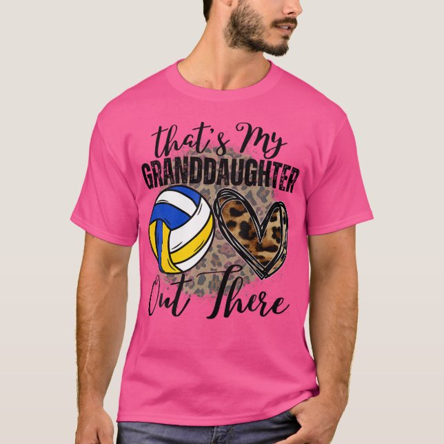 Det är min mordotter där ute Volleyball Grand T Shirt (Framsida)