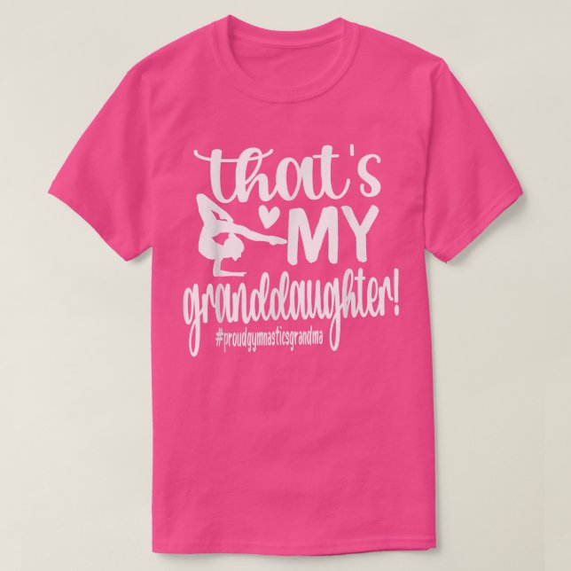 Det är min mordotter Gymnastics mormor från Gymn T Shirt (Design framsida)