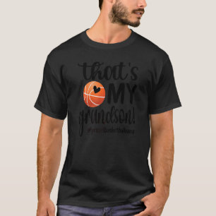 Det är min morson Basketball Nana Basketball Gran T Shirt