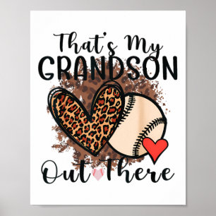 Det är min morson där ute Bysebyll Grandma Moth Poster