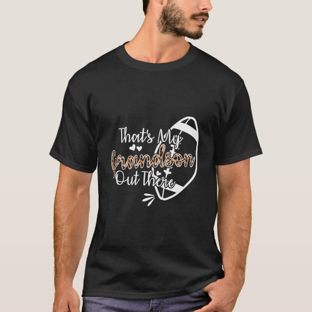 Det är min morson där ute i fotbollen t shirt (Framsida)