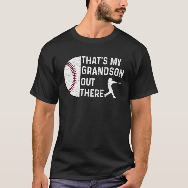 Det är min morson där ute i roliga meningar t shirt (Framsida)