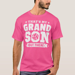 Det är min morson där ute Volleyball Grandparen T Shirt
