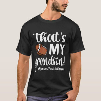 Det är min morson Proud Football Mimi Football Gr T Shirt