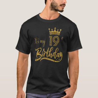 Det är min nittonde födelsedag, 19 år gamla Kråkor T Shirt