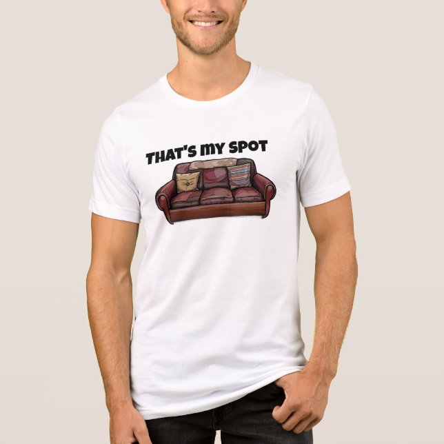Det är min plats t shirt (Framsida)
