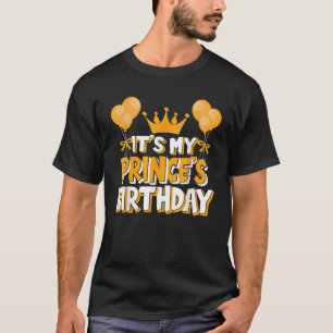 Det är min prins födelsedagshälsfamilj. t shirt
