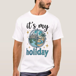 Det är min retro-resa för semester T-shirt