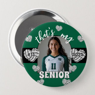 Det är min Senior Volleyball Player-knapp Knapp