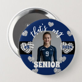 Det är min Senior Volleyball Player-knapp Knapp