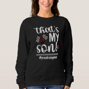 Det är min son Proud Tävla Mamma Tävling Mor T Shirt