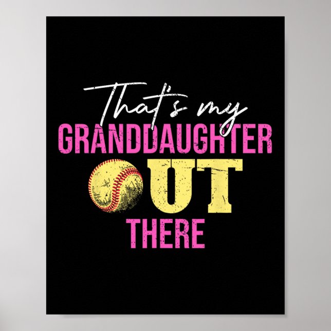 Det är min sondotter där ute mjukt för mor- och fa poster (Framsidan)