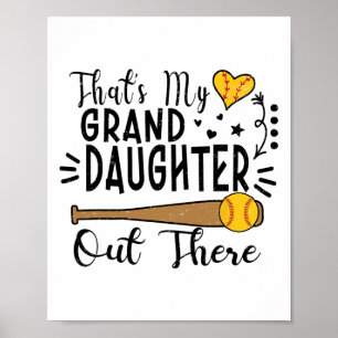 Det är min sondotter där ute Softll Mormor G Poster