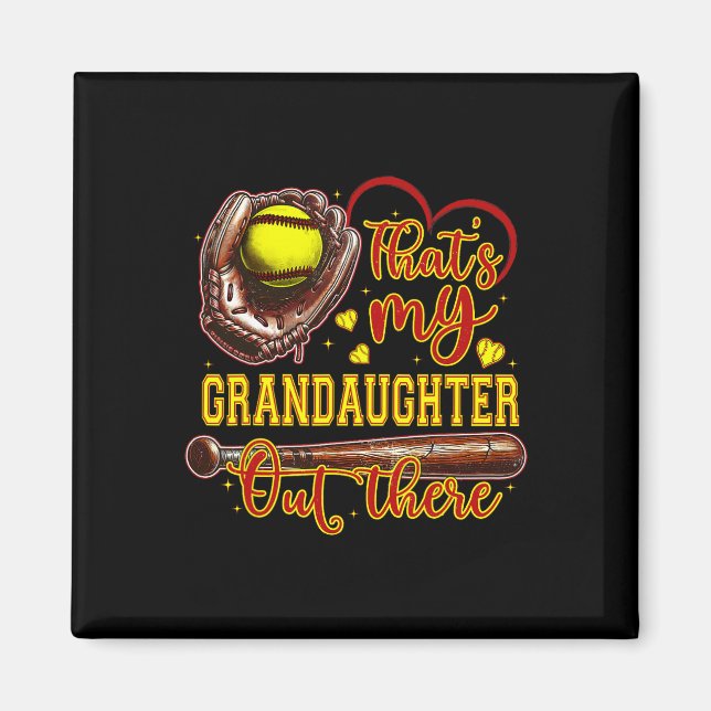 Det är min sondotter där ute Softll Mormor  Magnet (Framsidan)