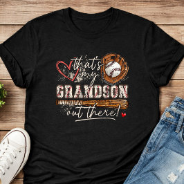 Det är min sonson därute Basebollfarmor T Shirt