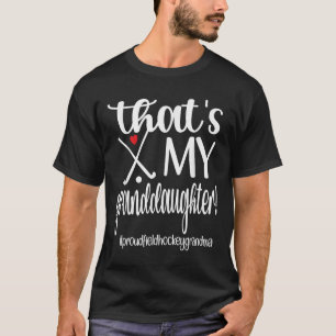 Det är min sonson/dotter Proud Landhockey Mormor/F T Shirt