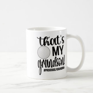 Det är min sonson golf farmor golfspelare mormor kaffemugg