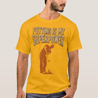 Det är min superkraftfulla livsstil humor t shirt