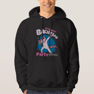 Det är min Svärmodig fest för män Naughty Brudgum Hoodie