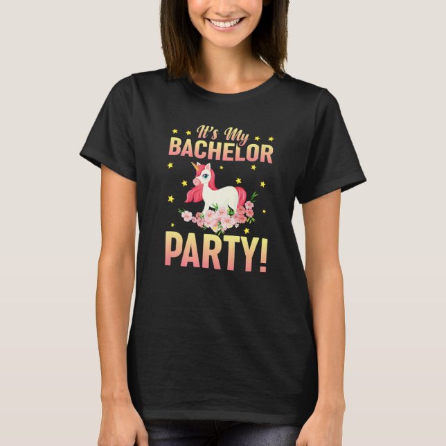 Det är min sventrupiga fest Bröllop Groom män  Bru T Shirt (Framsida)