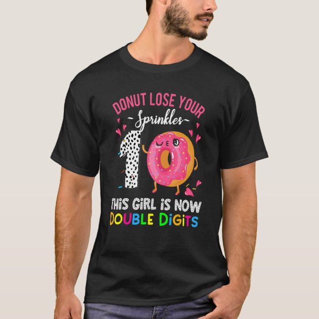 Det är min tionde födelsedag som den här tjejen är t shirt (Framsida)
