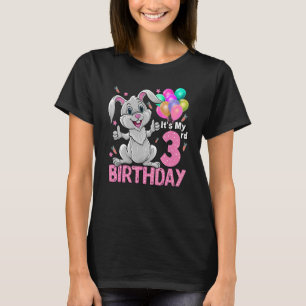 Det är min tredje födelsedag, 3:e födelsedag 3 år t shirt