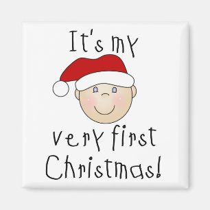 Det är mina första julskjortor och julklappar magnet