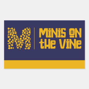 Det är MINI på Vine Pride Sticker. Rektangulärt Klistermärke