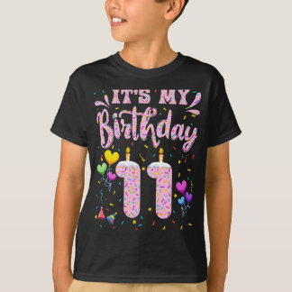 Det är mitt 11:e födelsedagstjude Dårdunghorn Lyck T Shirt