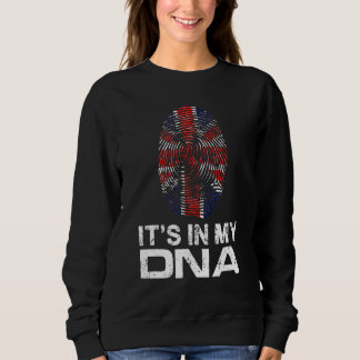 DET ÄR MITT DNA I Nationell stolthet fingeravtryck T Shirt