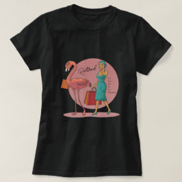 Det är mitt jobb att köpa Rosa Flamingo T Shirt
