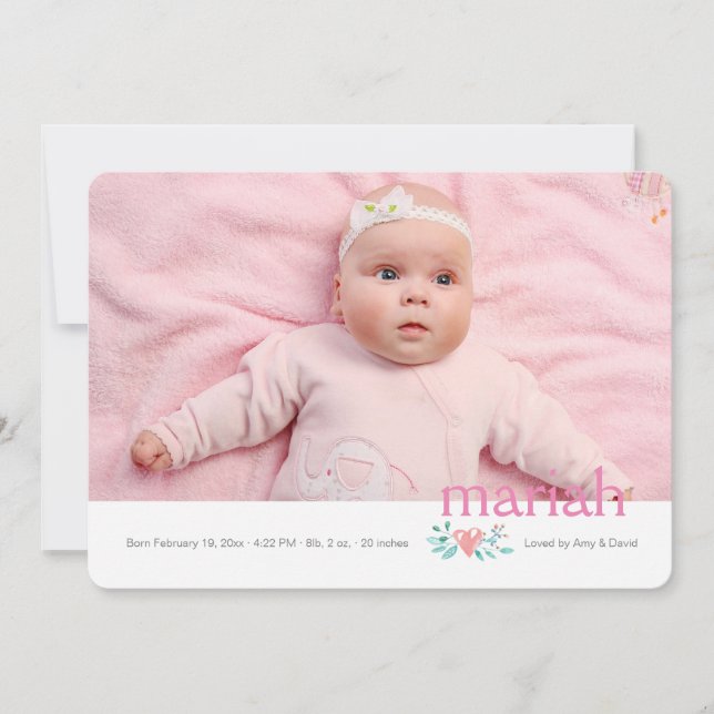 Det är mitt Namn-foto-meddelande Meddelande (Framsida)