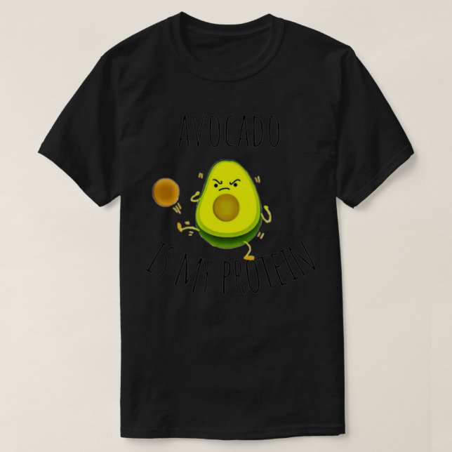 Det är mitt protein. t shirt (Design framsida)
