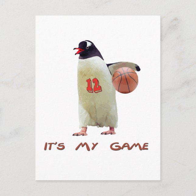 Det är mitt spel vykort (Framsida)