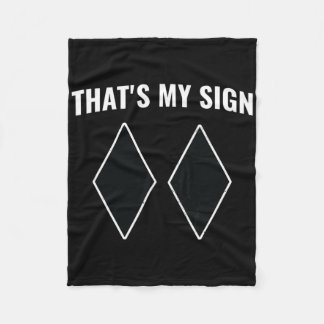 Det är mitt tecken på Snowboarding Snö Mountain Sk Fleecefilt