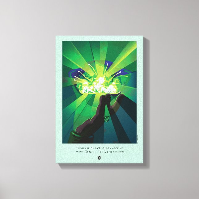 Det är Modigt Manar som knackar på vår dörr Canvastryck (Framsida)