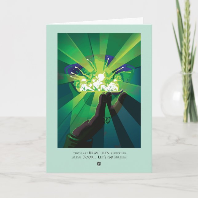 Det är Modigt Manar som knackar på vår dörr Kort (Framsida)